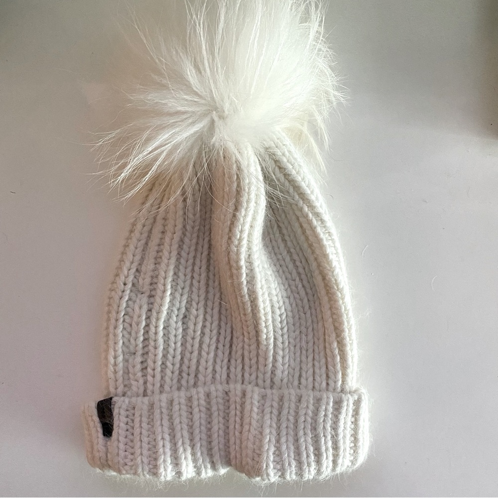 Rudsak Wool Blend Toque with removable Pom Pom.